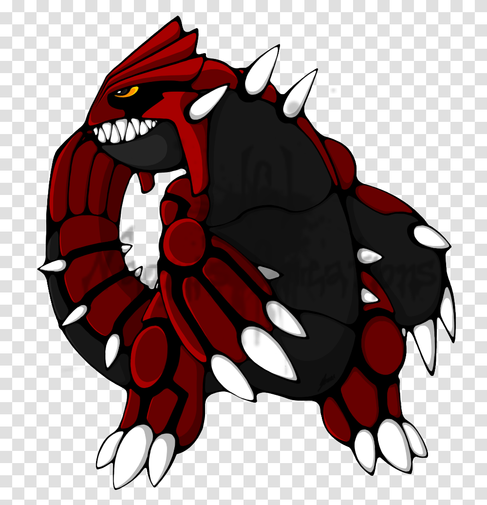 Groudon - Weasyl Illustration, Hand, Claw, Hook, Dynamite Transparent Png