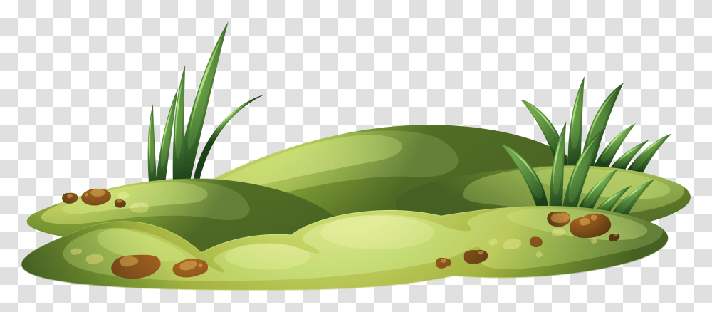 Ground Clipart Clear Background Grass Patch Of Grass Clipart, Plant, Vegetable, Food, Produce Transparent Png