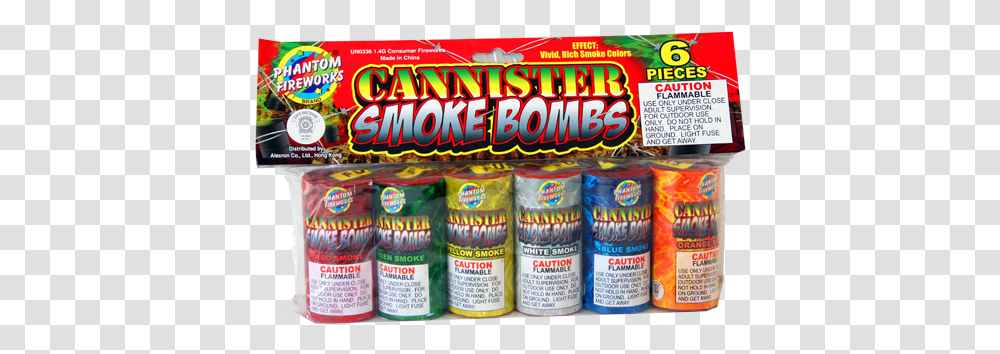 Ground & Non Aerial Smoke Items Cannister Smoke Bombs 6, Flyer, Poster, Paper, Advertisement Transparent Png