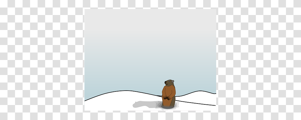 Groundhog Standing, Outdoors, Drawing Transparent Png