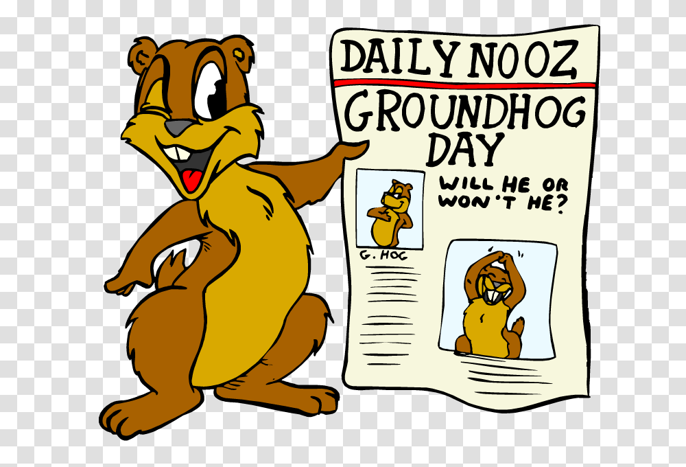 Groundhog Clipart Winter Day, Mammal, Animal, Pet Transparent Png