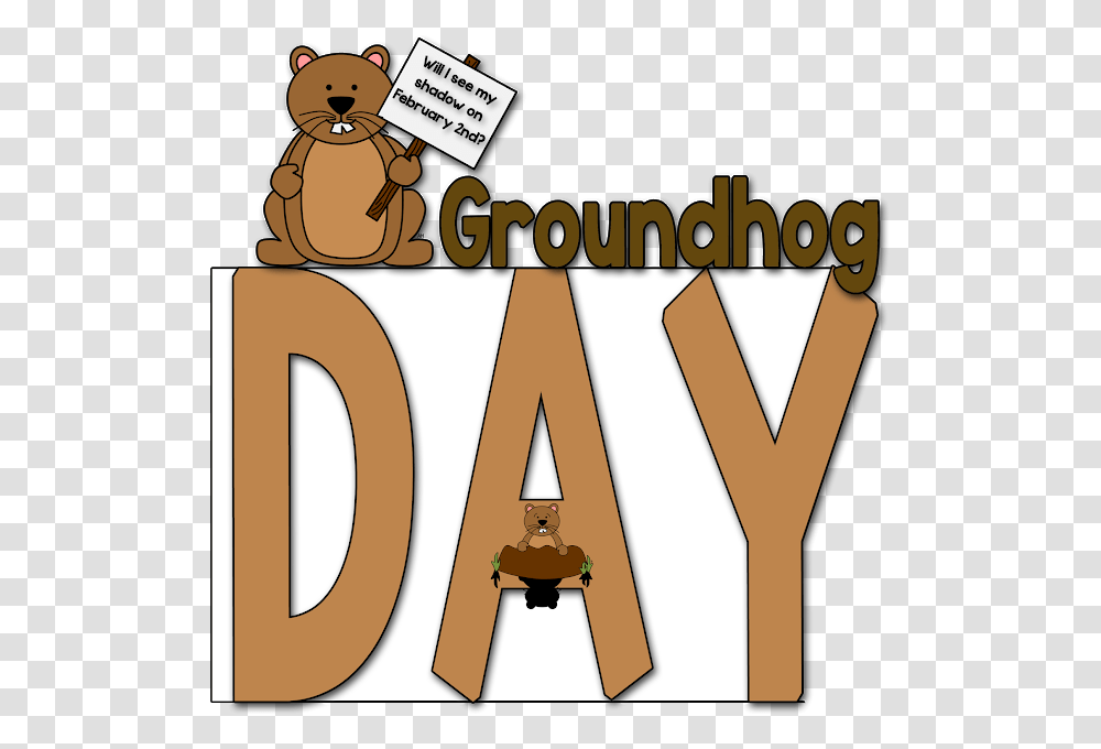 Groundhog Day Clip Art Teddy Bear, Number, Alphabet Transparent Png