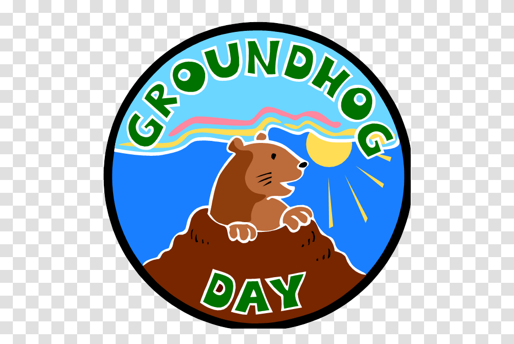 Groundhog Day Clipart Free Download Clip Art, Logo, Trademark, Badge Transparent Png