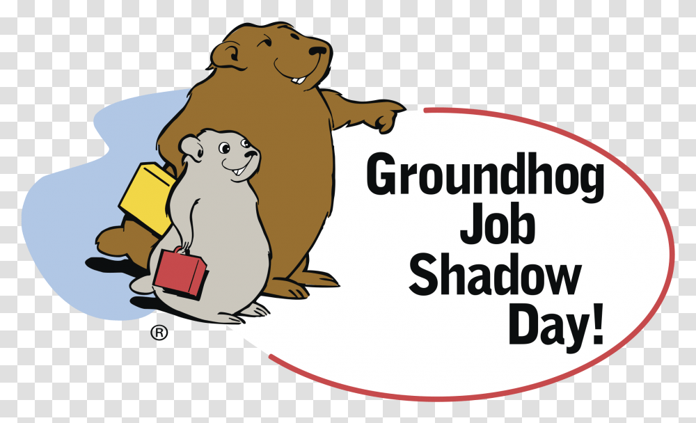 Groundhog Job Shadow Day Logo Groundhog Job Shadow Day, Mammal, Animal, Rodent, Beaver Transparent Png
