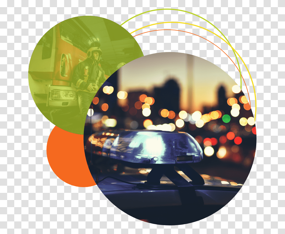 Group 723 Police Firetruck Police, Person, Light, Helmet Transparent Png