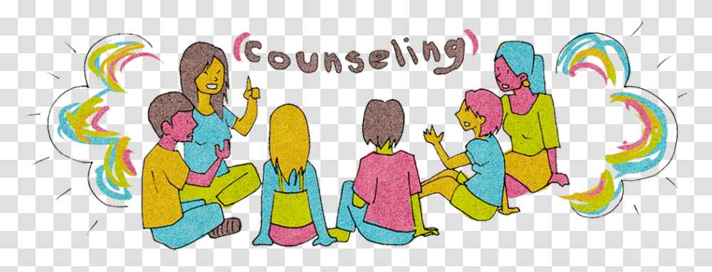 Group And Individual Counseling Cartoons Guidance Counseling, Helmet, Person, People Transparent Png