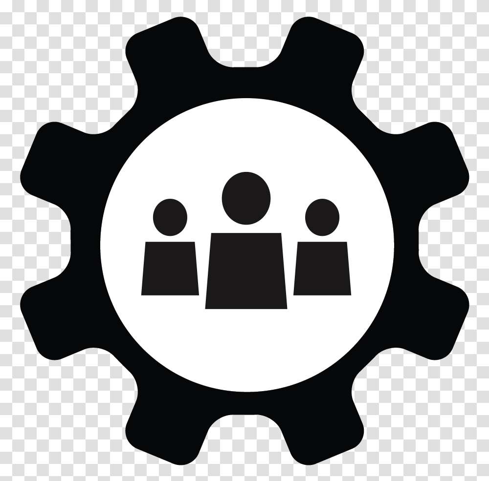 Group Clipart End User, Machine, Gear Transparent Png