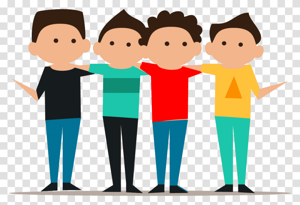 Group Clipart Group Member, Standing, Person, Human, People Transparent Png