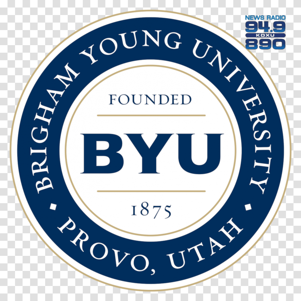Group Of Byu Students Holding Protest Brigham Young University, Logo, Label Transparent Png