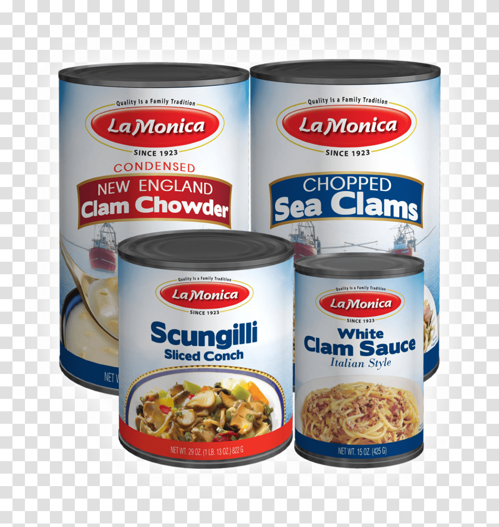 Group Of Food Service Cans Convenience Food, Tin, Canned Goods, Aluminium, Bowl Transparent Png