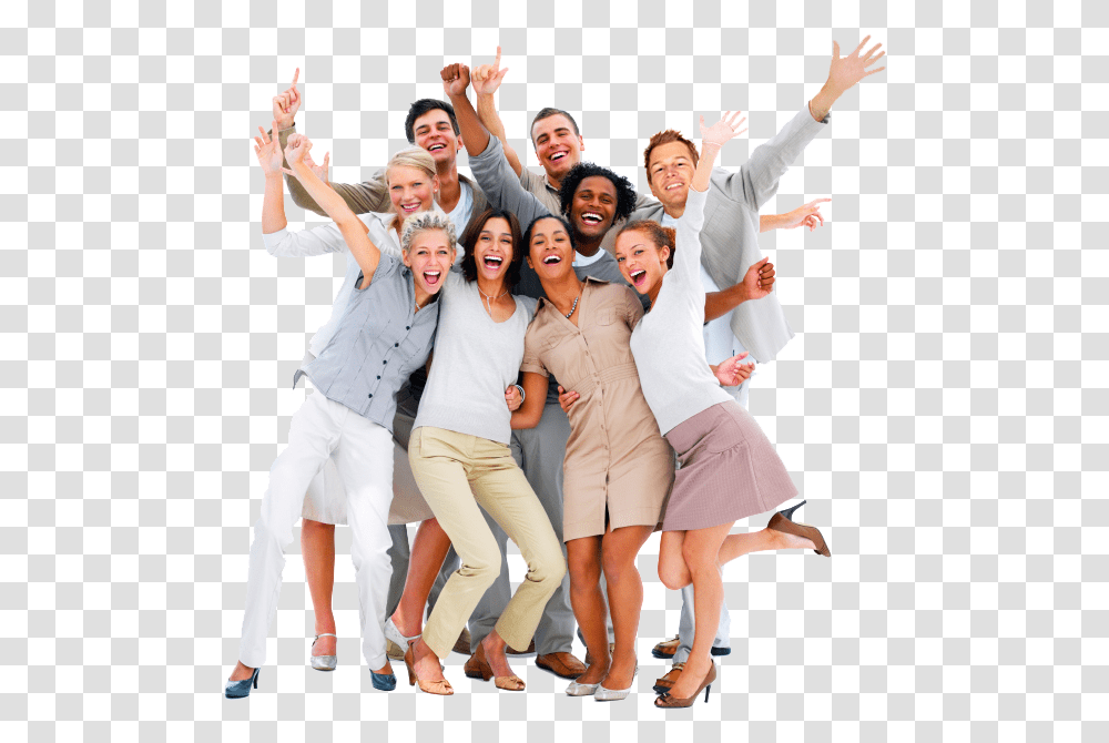 Group Of Happy People, Person, Shoe, Footwear Transparent Png
