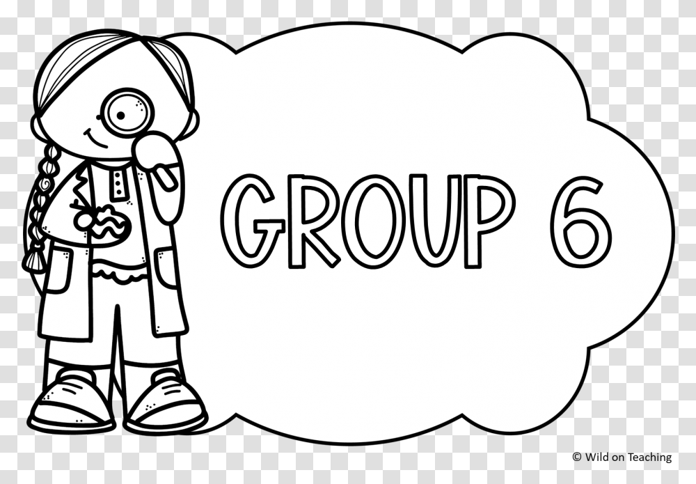 Group Of Kids Clipart Black And White Group Label Clipart Black And White, Baseball Cap, Stencil, Cushion Transparent Png