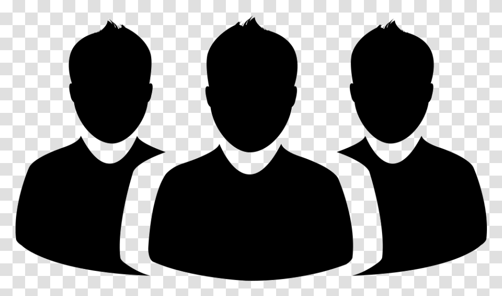 Group Of People Icon, Silhouette, Stencil, Person, Human Transparent Png