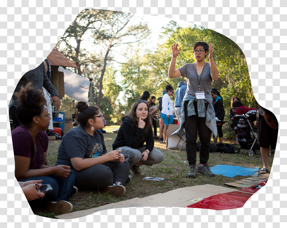 Group Of People Sitting Fun Transparent Png