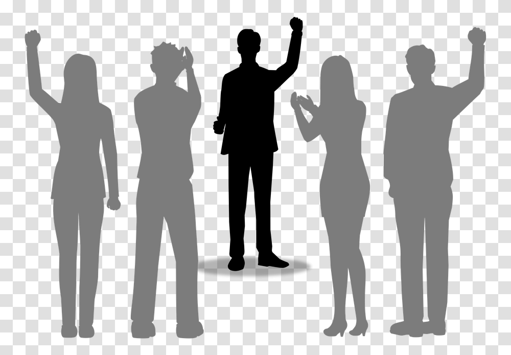 Group Of People Svg, Silhouette, Person, Human Transparent Png