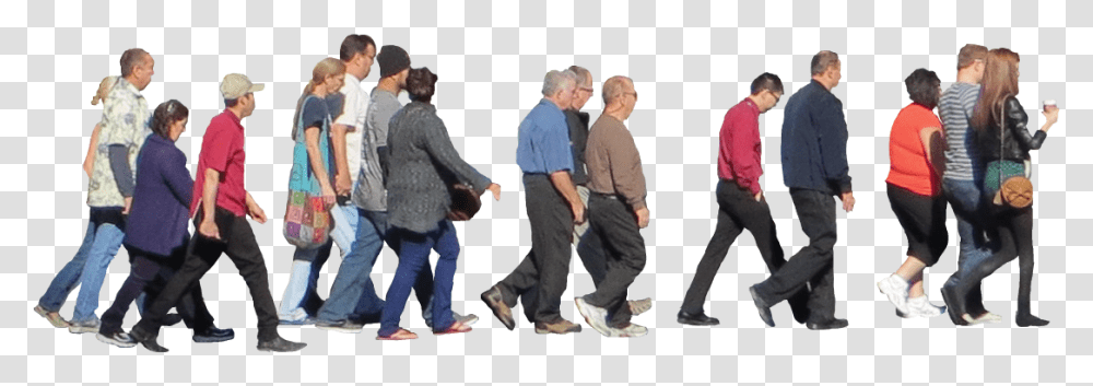 Group Of People Walking Crowd Of People Photoshop, Person, Shoe, Senior Citizen Transparent Png