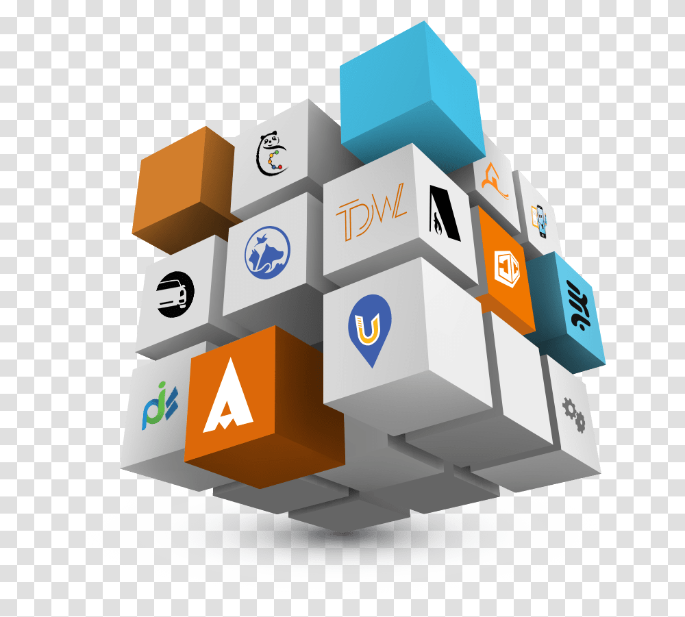 Group Of Products Icon, Rubix Cube, Label Transparent Png