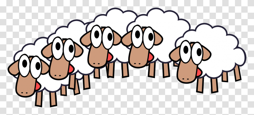 Group Of Sheep Clipart Clip Art Images, Crowd, Plant, Food Transparent Png