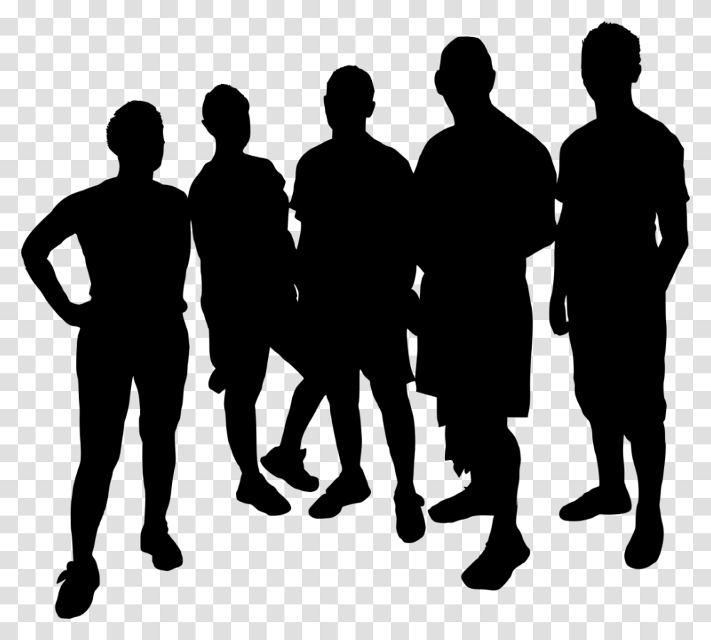 Group Of Silhouettes, Gray, World Of Warcraft Transparent Png