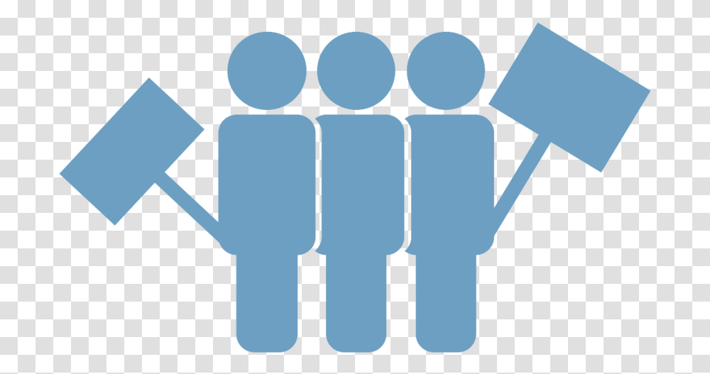 Group Of Stick Figures Holding Protest Signs Protest Signs, Hand, Fist Transparent Png