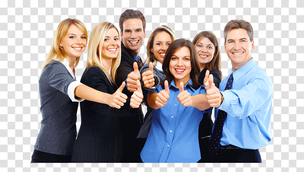 Group Of Successful People, Thumbs Up, Person, Finger, Human Transparent Png