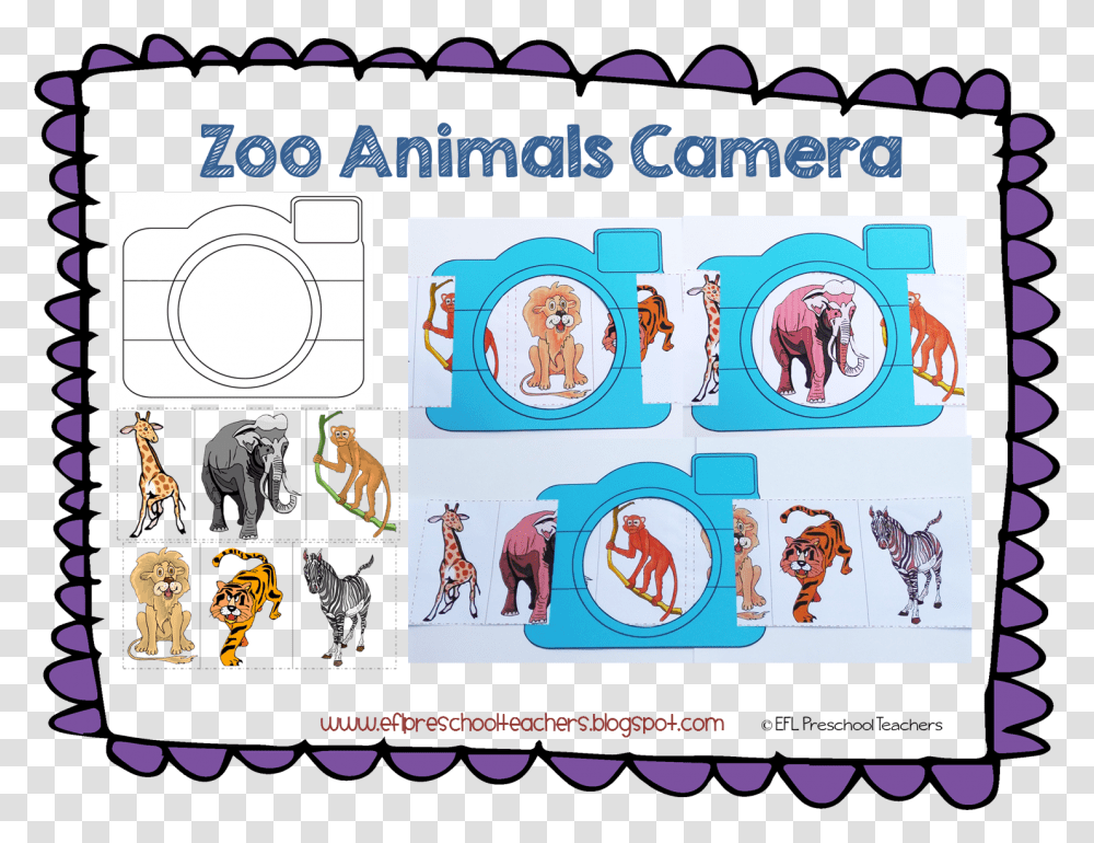 Group Of Zoo Animals Clipart, Comics, Book, Giraffe Transparent Png