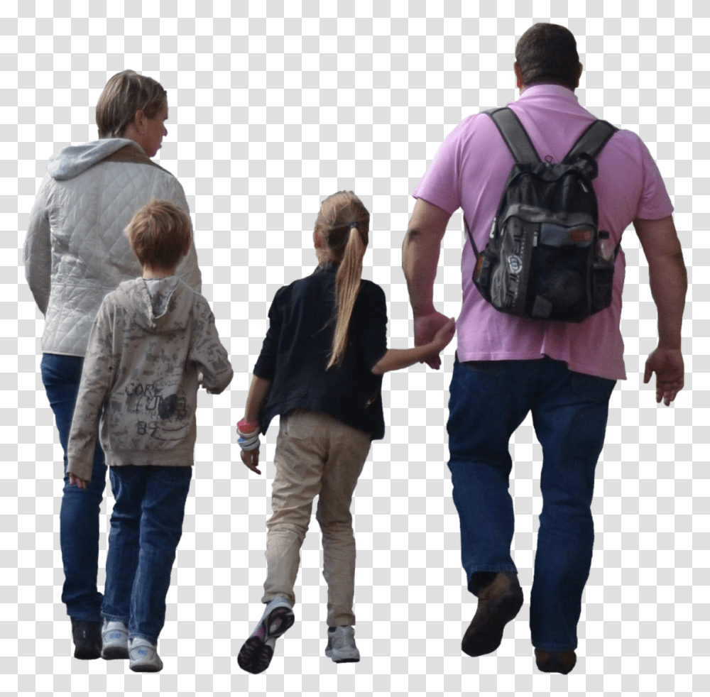 Group People Walking Picture 801201 People Family Walking, Person, Clothing, Shoe, Footwear Transparent Png