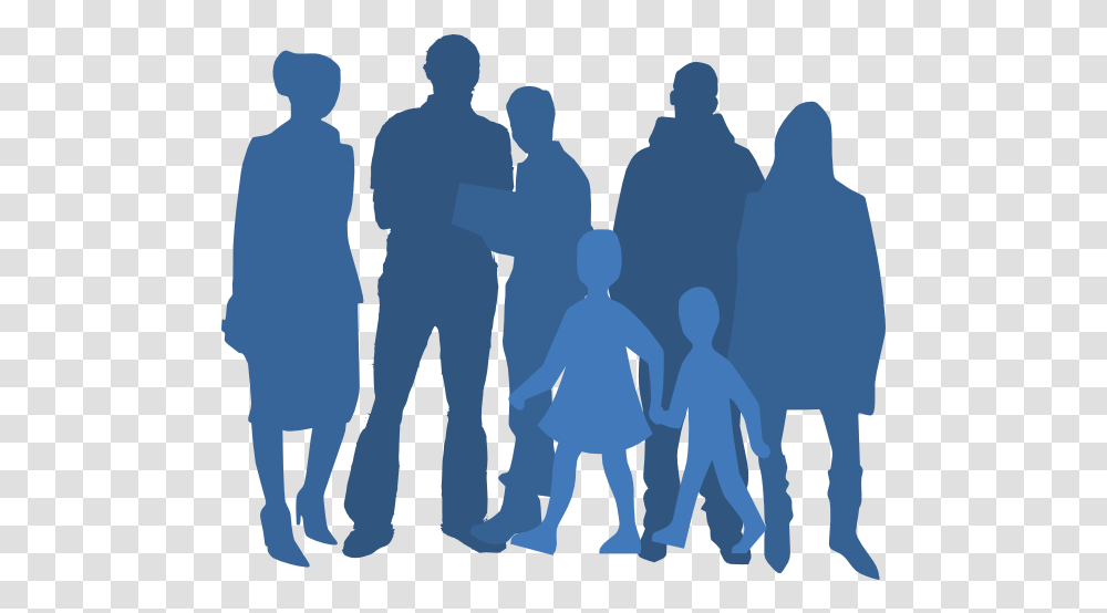 Group Silhouette 2 Image Groups Of People Silhouette, Word, Crowd Transparent Png