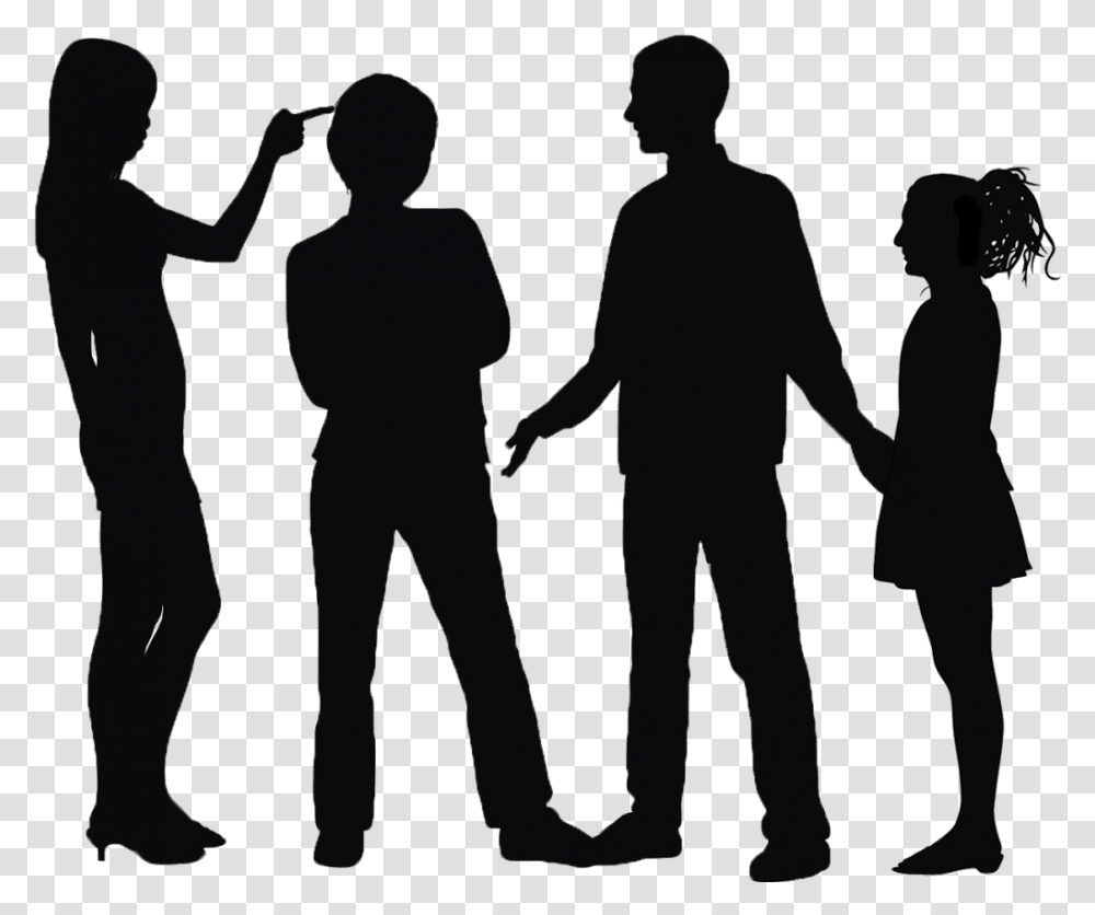 Groups Arguing, Person, Hand, People, Silhouette Transparent Png