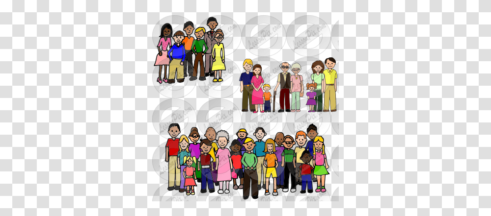 Groups Picture For Classroom Therapy Use Great Groups Clip Art, Person, People, Comics, Book Transparent Png