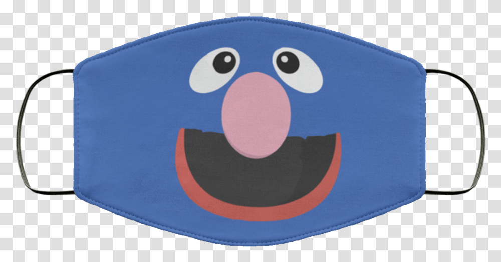 Grover Face Mask Washable Reusable Sicilian Face Mask, Baseball Cap, Hat, Clothing, Apparel Transparent Png