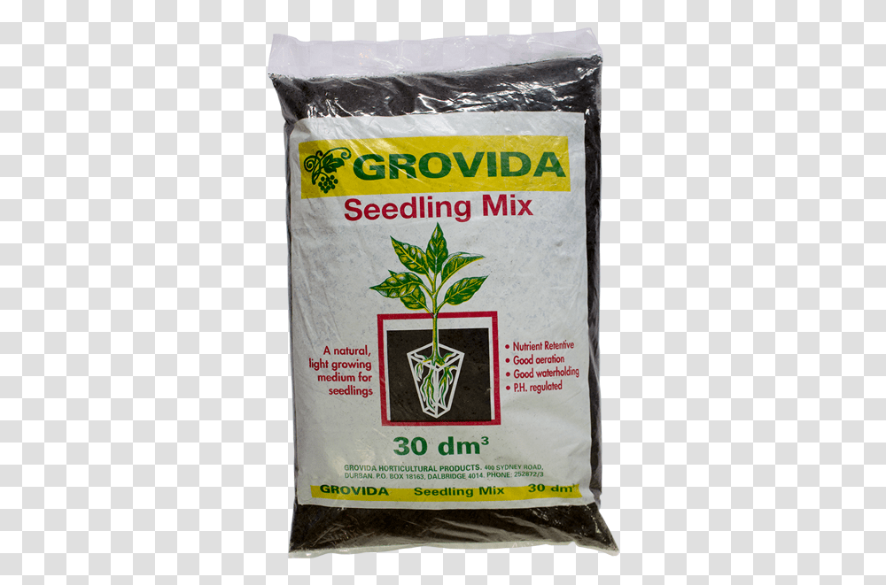 Grovida Seedling Mix 30dm3 Natural Foods, Flour, Powder, Plant, Seasoning Transparent Png