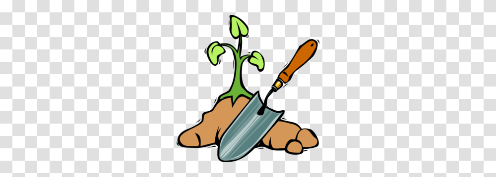 Grow Cliparts, Tool, Shovel, Plant Transparent Png