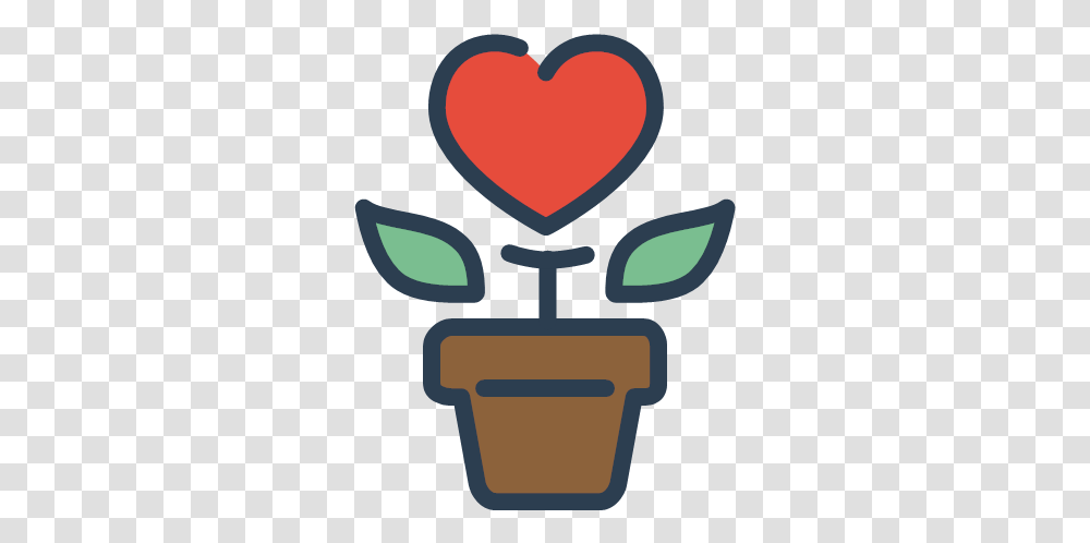 Grow Love Loving Resolutions Romance Icon, Robot, Crowd Transparent Png