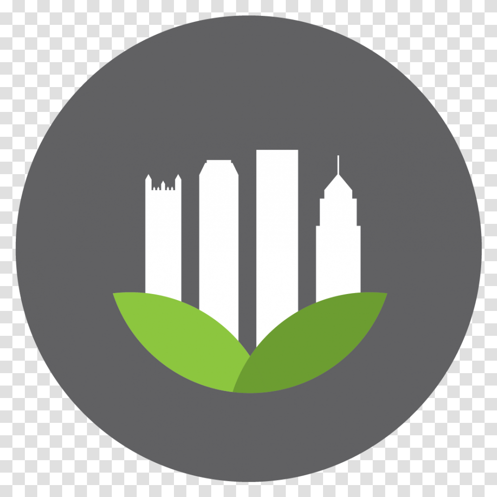 Grow Pittsburgh Urban Farms Skyline, Hand, Logo Transparent Png