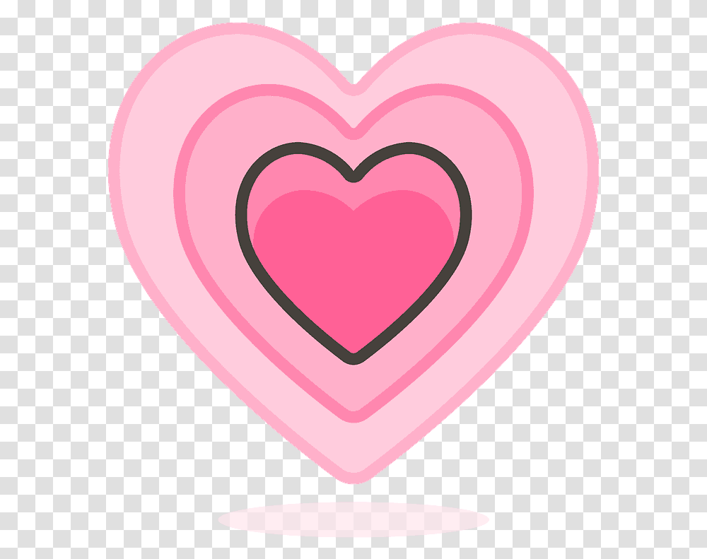 Growing Heart Emoji Clipart Free Download Corazon En Crecimiento Emoji, Rug, Sweets, Food, Confectionery Transparent Png