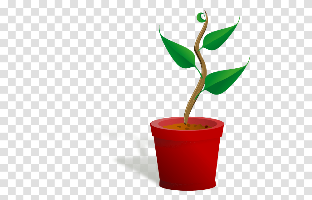 Growing Plant Clipart, Sprout, Leaf, Soil, Flower Transparent Png