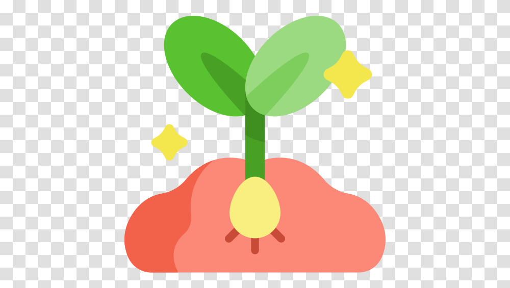 Growing Seed Free Nature Icons Plant Trees Seed Icon, Sprout, Vegetable, Food, Produce Transparent Png