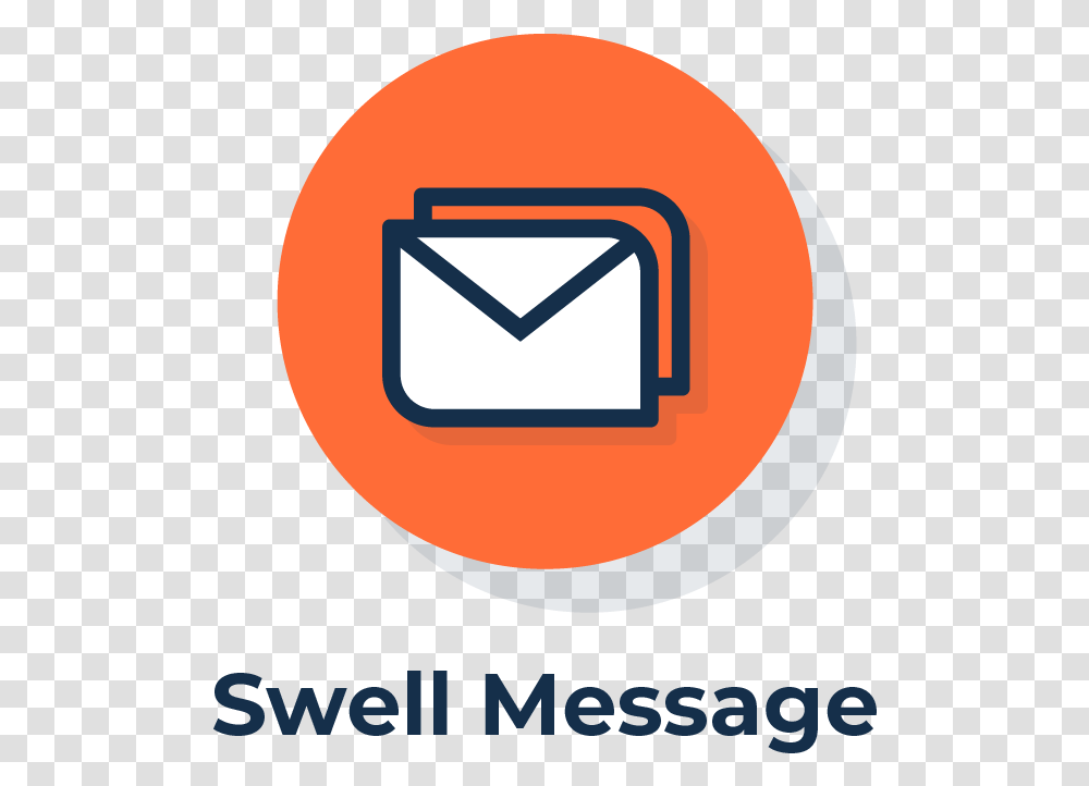 Growing Your Local Business Using Facebook Messenger Icon Red Circle, Envelope, Text, Mail, Label Transparent Png