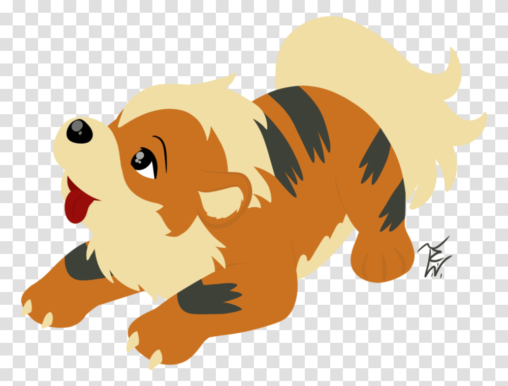 Growlithe Drawing Happy Birthday Growlithe, Animal, Mammal, Rodent, Beaver Transparent Png