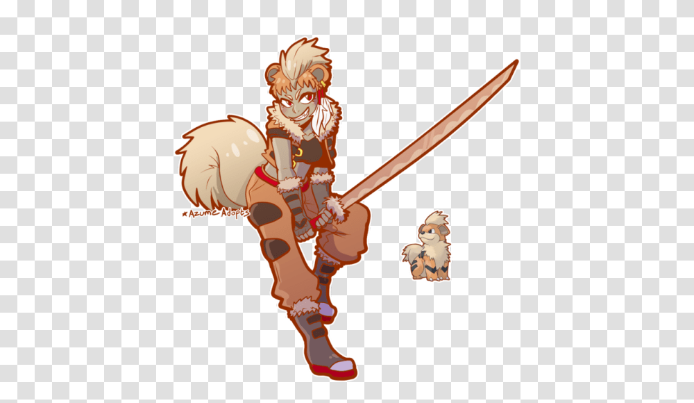 Growlithe Gijinka Tumblr, Person, Human, Cupid, Guitar Transparent Png