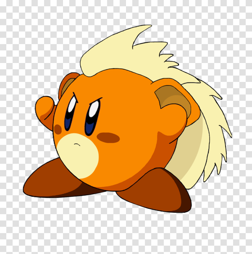 Growlithe Kirby, Angry Birds, Face Transparent Png