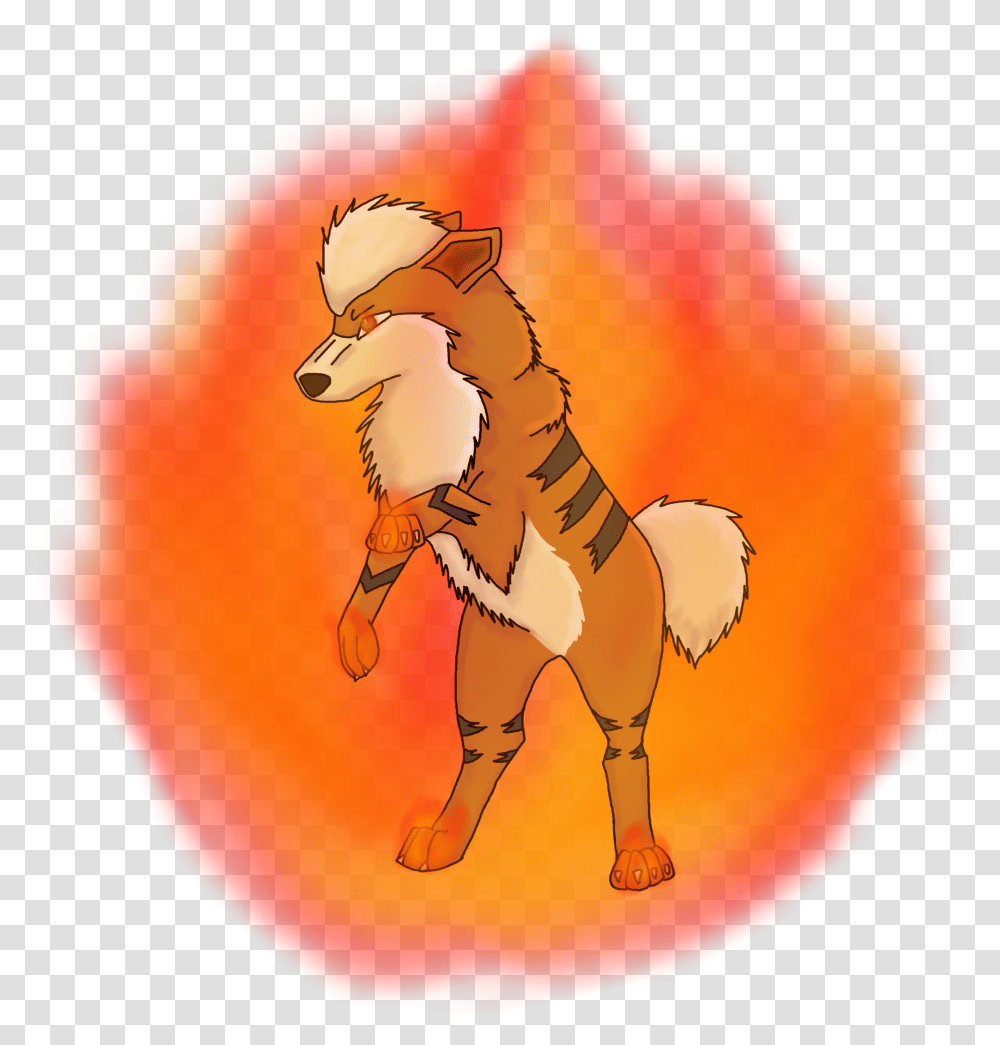 Growlithe Used Fire Fang And Flare, Plant, Animal, Mammal, Sea Life Transparent Png