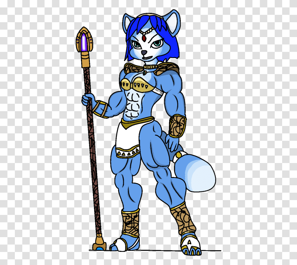 Growth Drawing Warrior Download Star Fox Muscle Krystal Krystal Star Fox Drawing, Person, People, Clothing, Sport Transparent Png