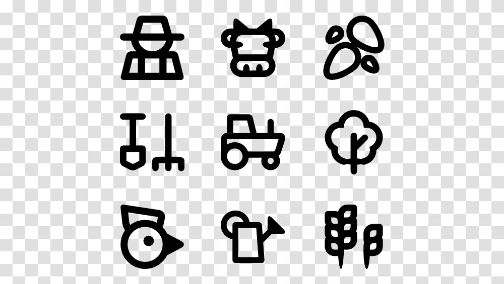 Growth Vector Stock Farm Icons, Gray, World Of Warcraft Transparent Png