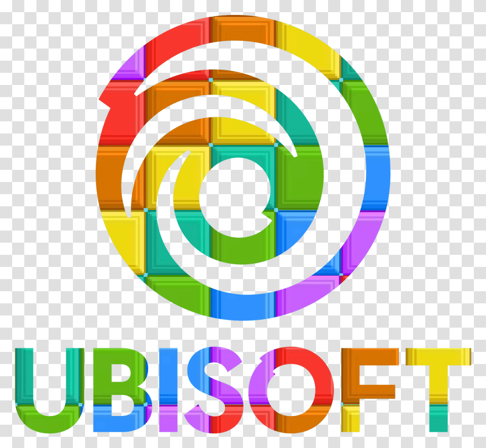 Growtopia Logo Logodix Background Ubisoft Logo, Text, Symbol, Spiral, Trademark Transparent Png
