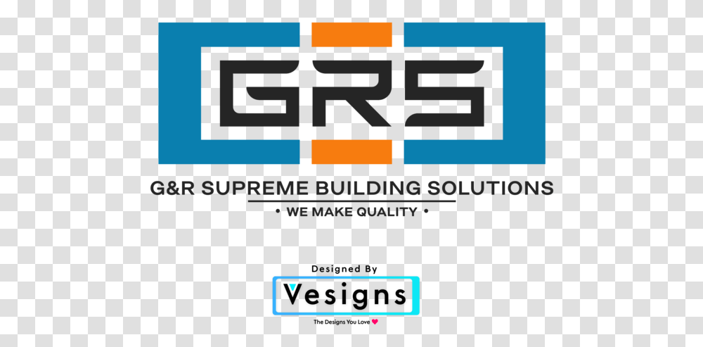 Grs Logo Design By Vivek Kesarwani Vesigns Orange, Word, Text, Number, Symbol Transparent Png