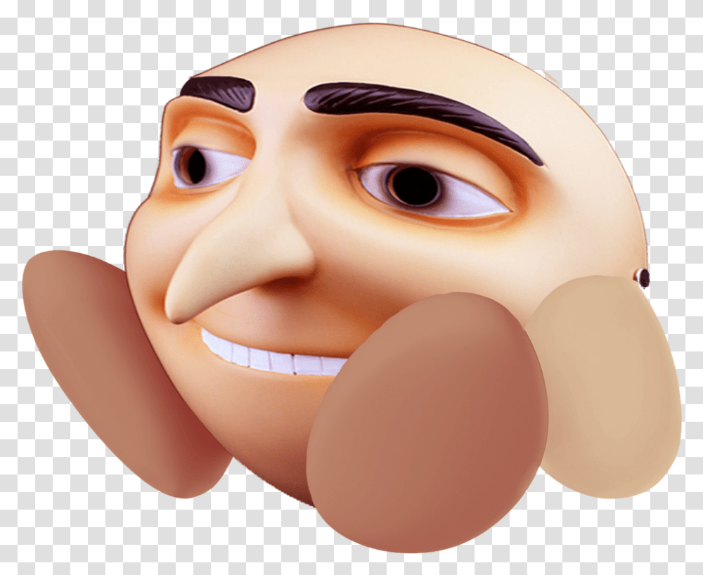 Gru Kirby By Tweettootskittlenoot Fur Affinity Dot Net Drawings From People With Depression, Doll, Toy, Head, Plush Transparent Png