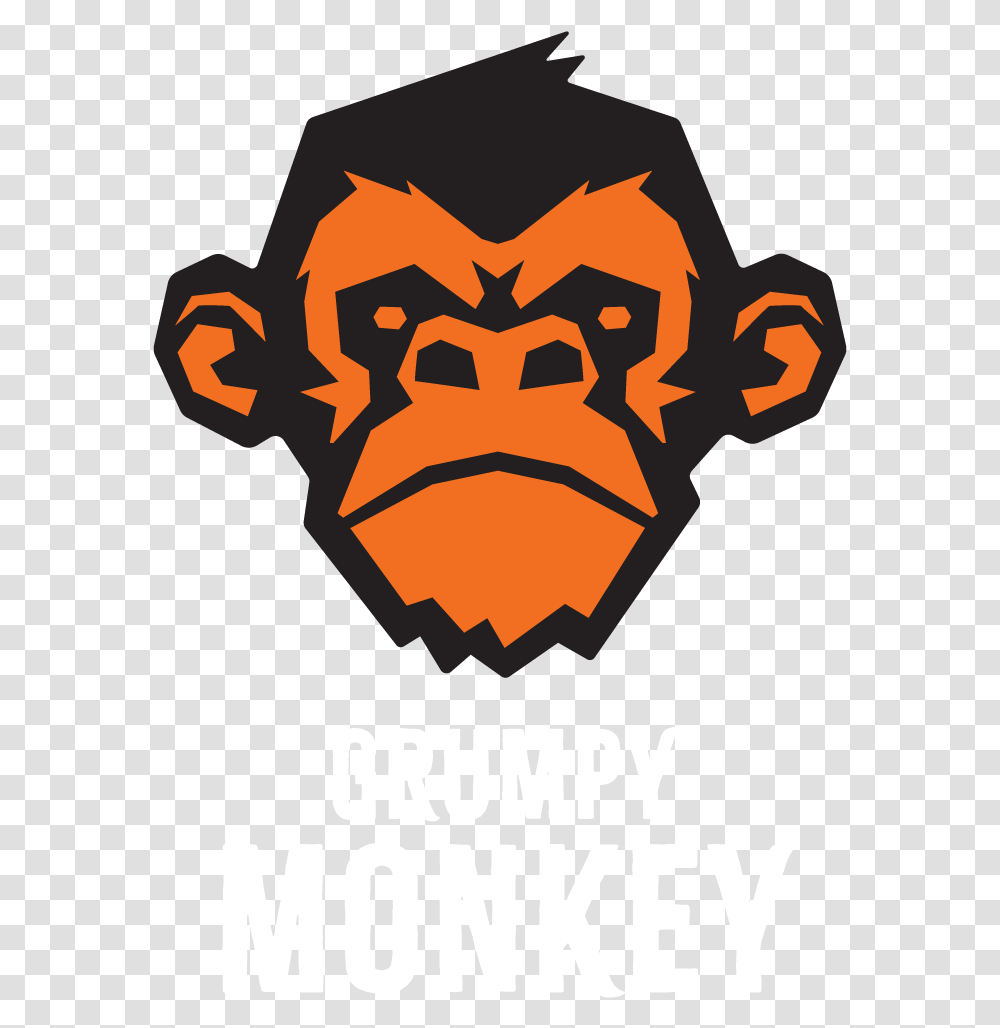 Gru Logo Reverse Grumpy Monkey Southampton, Advertisement, Poster, Flyer, Paper Transparent Png