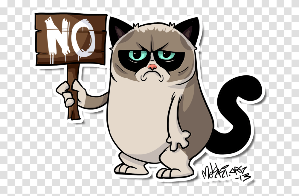 Grumpy Cat No Cartoon, Animal, Pet, Mammal, Siamese Transparent Png